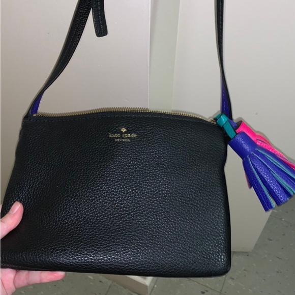 Black Kate Spade Crossbody Bag, Black . - Picture 2 of 5